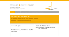 Desktop Screenshot of dr-melzer.de